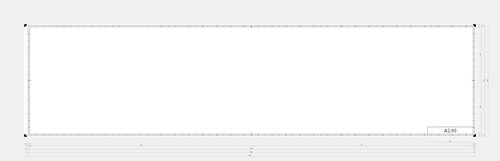 DIN A2.00 side mal vektorgrafikk