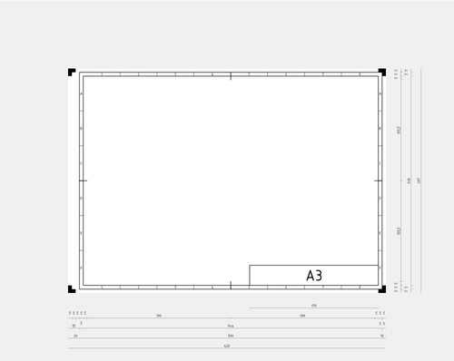 DIN A3 шаблон вектора картинки