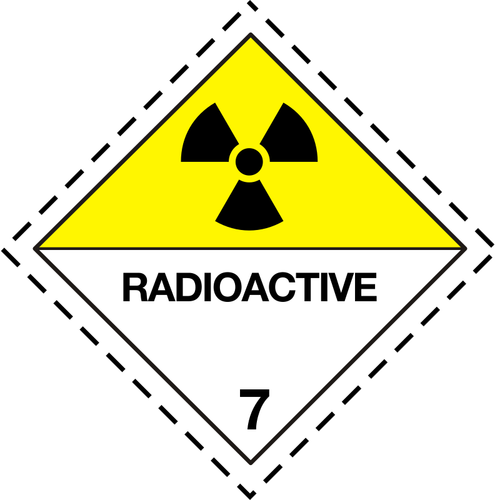 Radioaktif pictogram