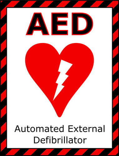 علامة AED