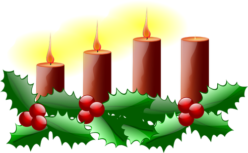 Tredje søndag i advent vektor image