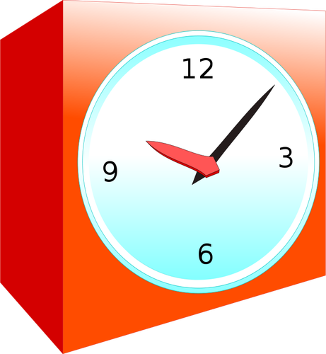 Uhr-Vektor-illustration