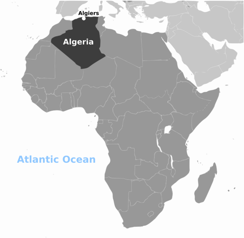 Algeria locaţie