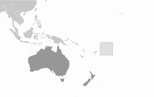 Americká Samoa umístění
