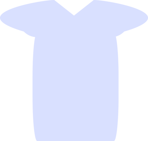 Chemise de nuit bleu