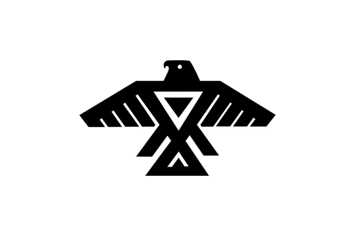 오타와, Ojibwe, 및 Algonquin peoples.people 벡터 이미지의 엠 블 럼