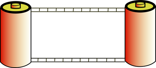 Ilustraţia vectorială de film foto color role