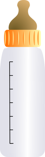 Grafica vettoriale di biberon