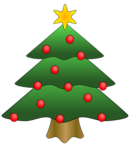 Arbre de Noël vector