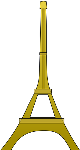 埃菲尔铁塔矢量图形