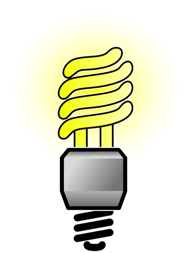 Energy saver ampoule vector image