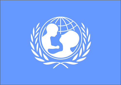 Flagga Unicef