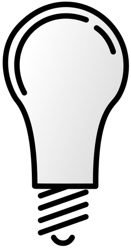 مصباح كهربائي قبالة صورة المتجه
