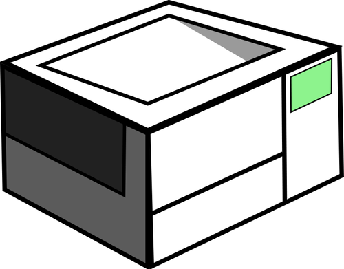 Ícone de impressora vector