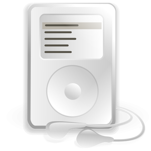 Image vectorielle de RhythmBox MP3 musique player