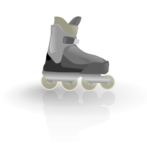 Rollerblade vector tekening