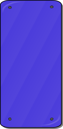 בתמונה וקטורית בחלונית כחול