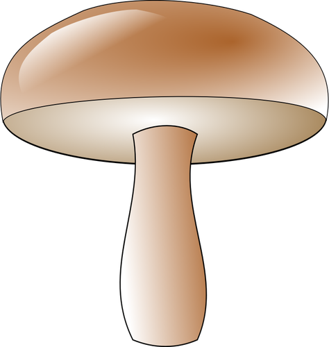 Clipart de champignon vecteur