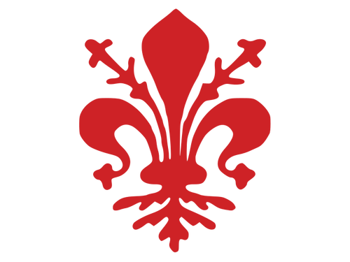 Vettoriale stemma della città di Firenze