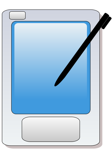 Palm computer vector ClipArt