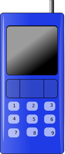 Einfaches Handy-Vektor-Bild