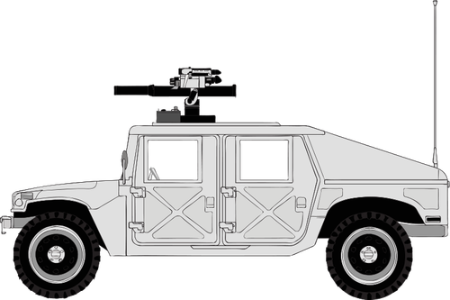 Vector vehículo Hummer