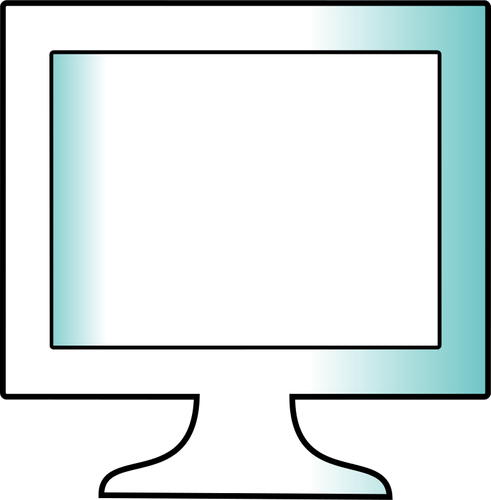 Liquid-crystal display vector image