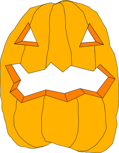 Taie Halloween dovleac vector desen