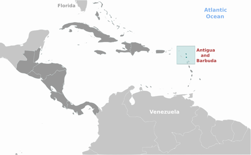 Antigua and Barbuda location image