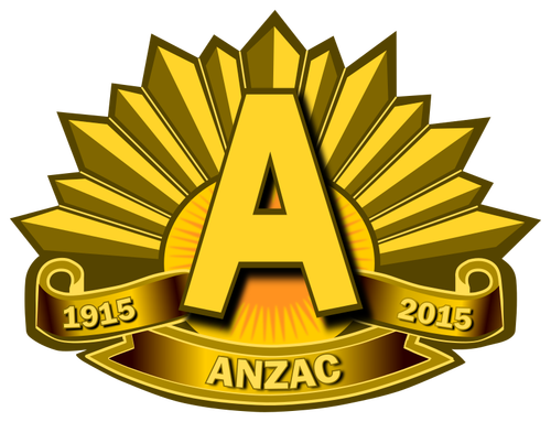 Anzac 로고 1915-2015