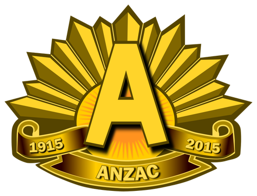 Logotipo de Anzac 1915-2015