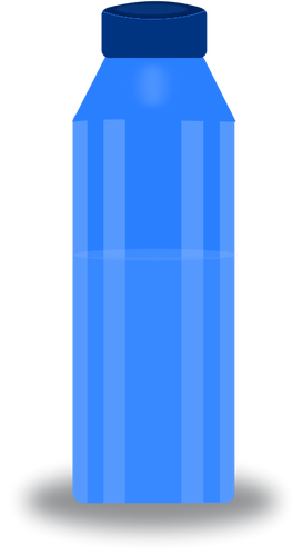 Su şişesi vektör çizim