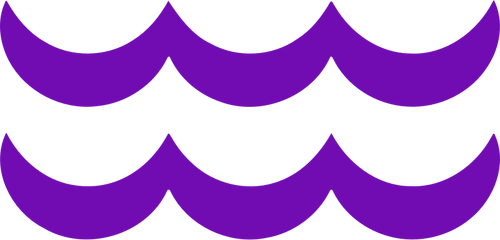 Fiolet symbol Wodnika