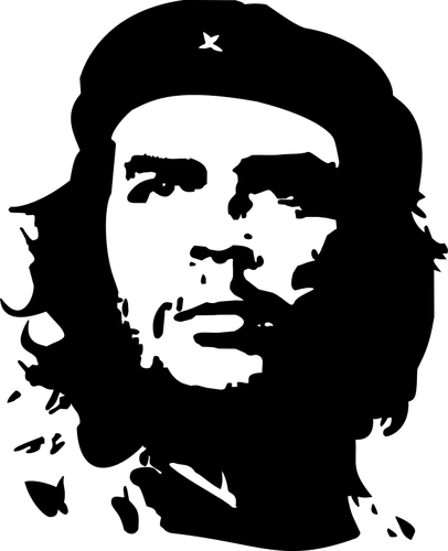 Che Guevara porträtt vektorbild