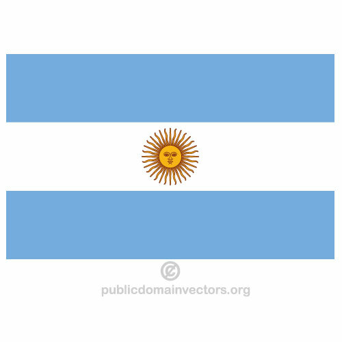 Argentinië vector vlag