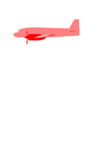 Avión rojo