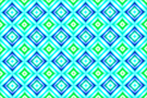 Background pattern with green and blue hexagons