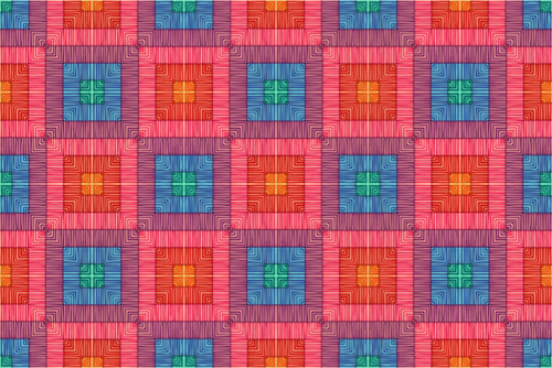 Colorful squares pattern