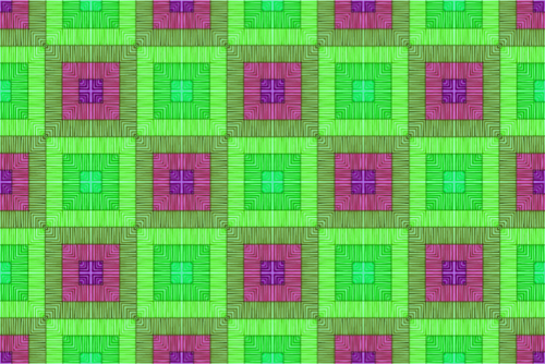 Patrón de fondo con azulejos de violeta y verdes