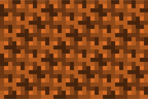 Patrón de fondo en naranja y marrón