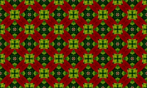 Image vectorielle papier peint rouge et vert