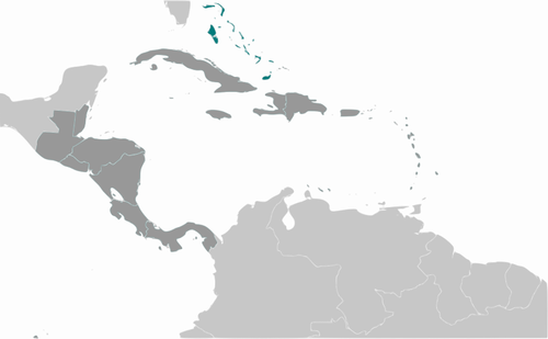 Localização de Bahamas