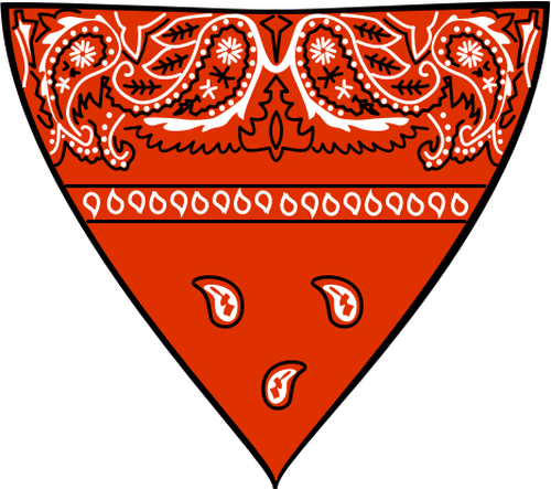 Imagini de vector roşu bandană