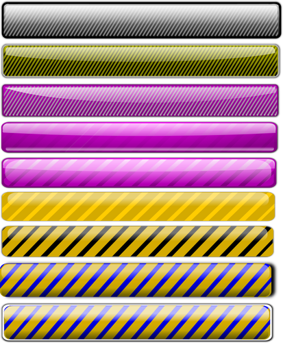 Gekleurde Bars Vector Pack