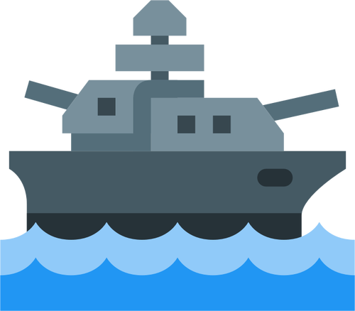 Battleship Menggambar