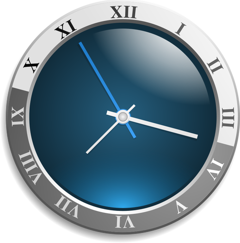 Dinding modern clock vektor gambar