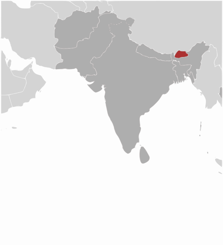 Bhutan location image