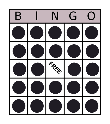 Carta di Bingo