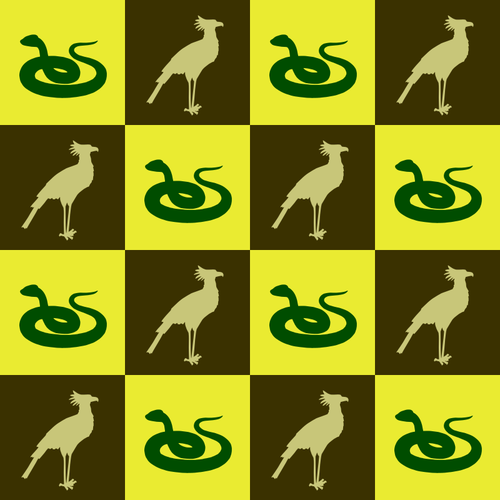 Bird and snake image