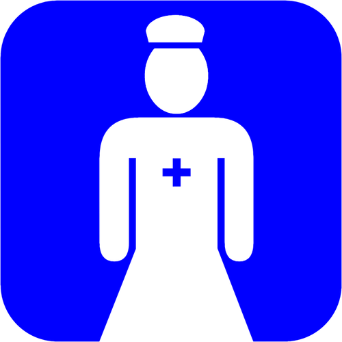 Krankenschwester-Symbol